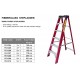 Creston  FE-1210 Single-Sided Fiberglass Step Ladder  (9 + 1 Steps)